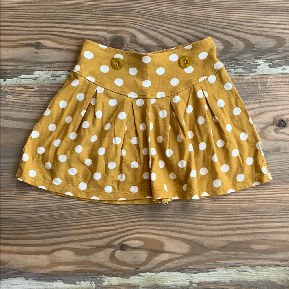 Next mustard polka dot shorts